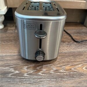 Black & Decker Silver Two-Slice Toaster